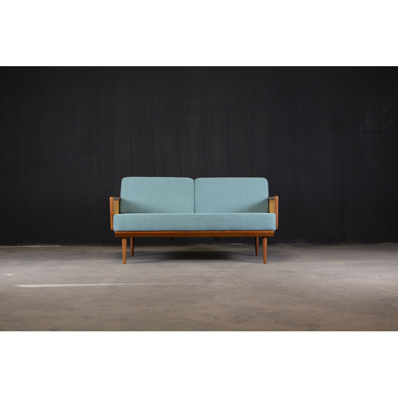 Vintage sofa bed Fd 451 by Peter Hvidt and Orla Mølgaard Nielsen for France and Son, 1956