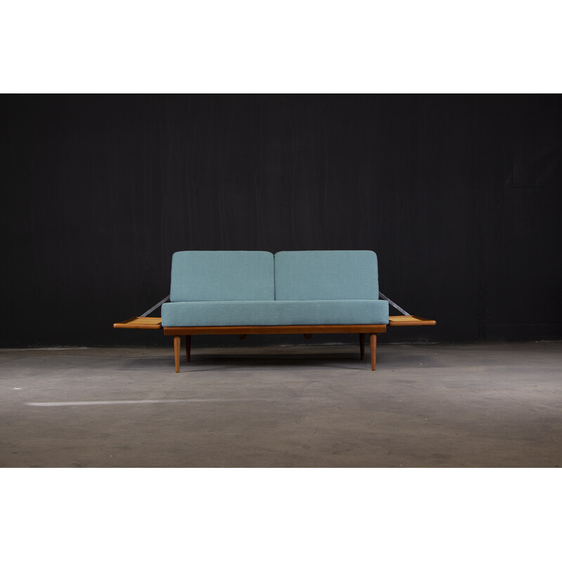 Vintage sofa bed Fd 451 by Peter Hvidt and Orla Mølgaard Nielsen for France and Son, 1956