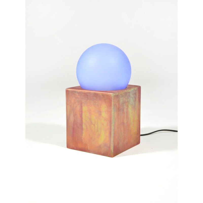 Vintage "Alba" lamp by Ettore Sottsass for Enel