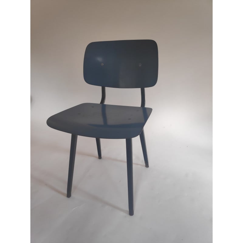 Silla industrial holandesa vintage de Friso Kramer