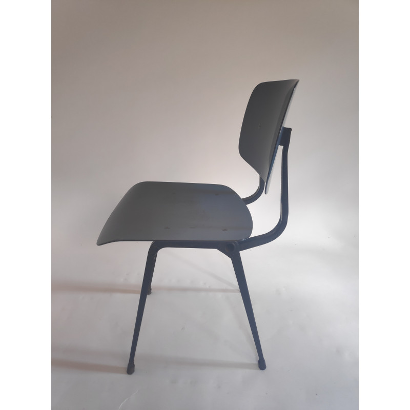 Chaise industrielle hollandaise vintage par Friso Kramer