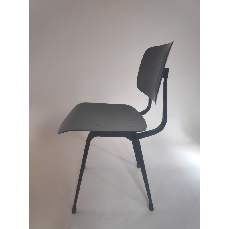 Vintage industrial Dutch chair by Friso Kramer