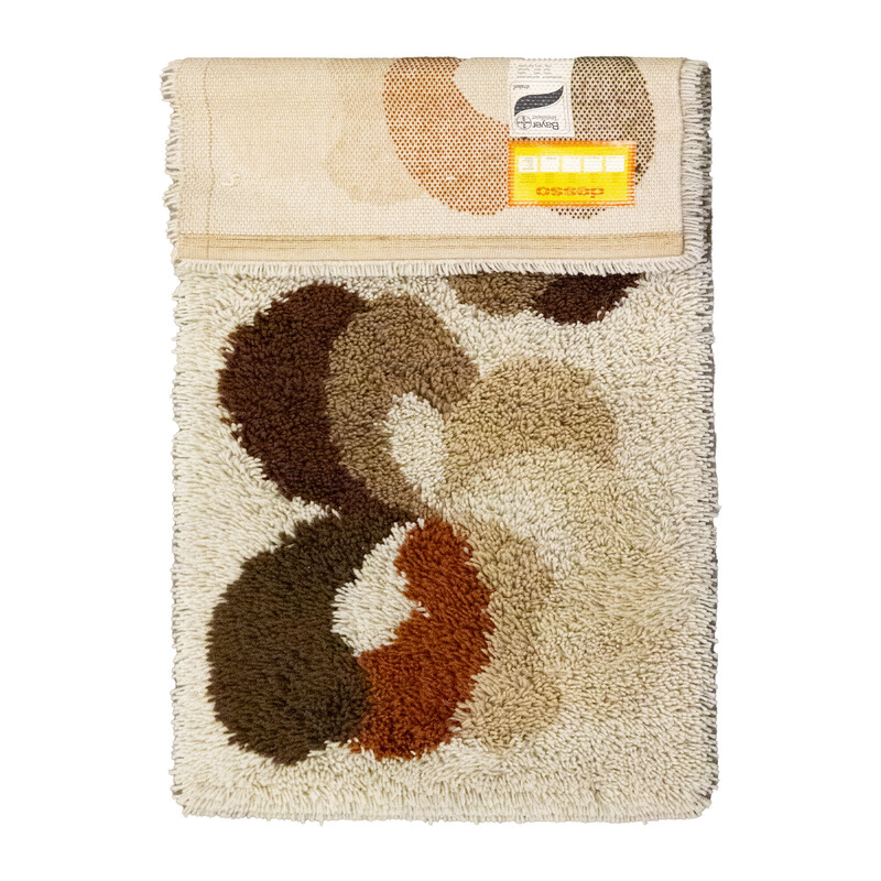 Vintage bruin Bloemen Desso tapijt