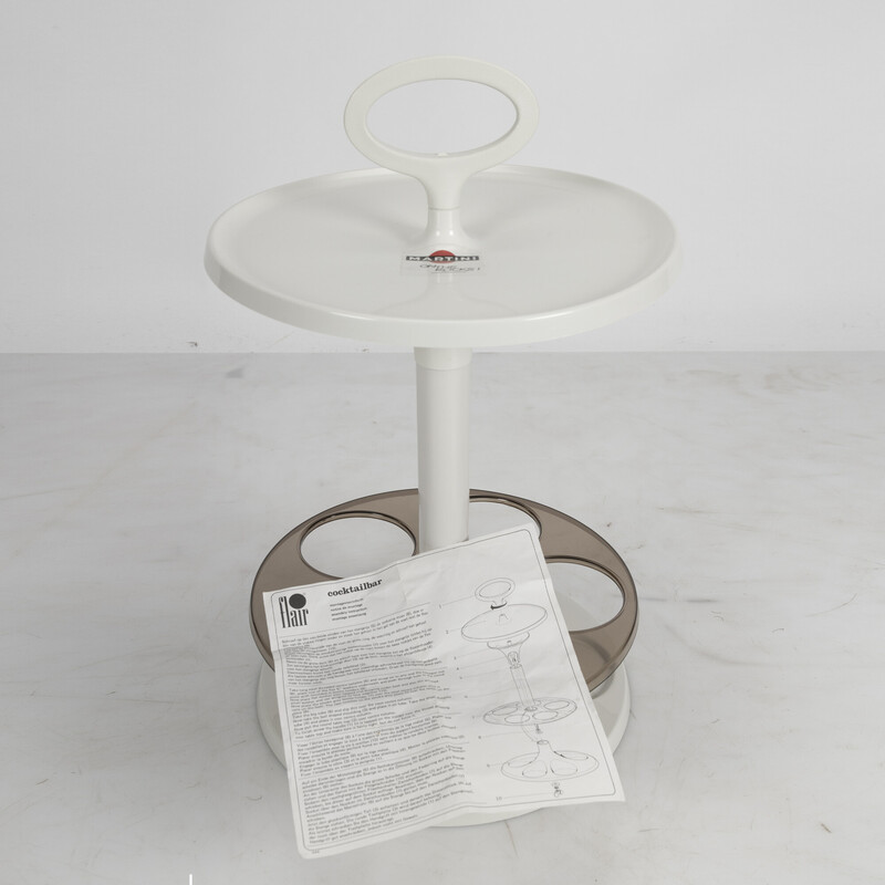 Vintage white Flair bar table