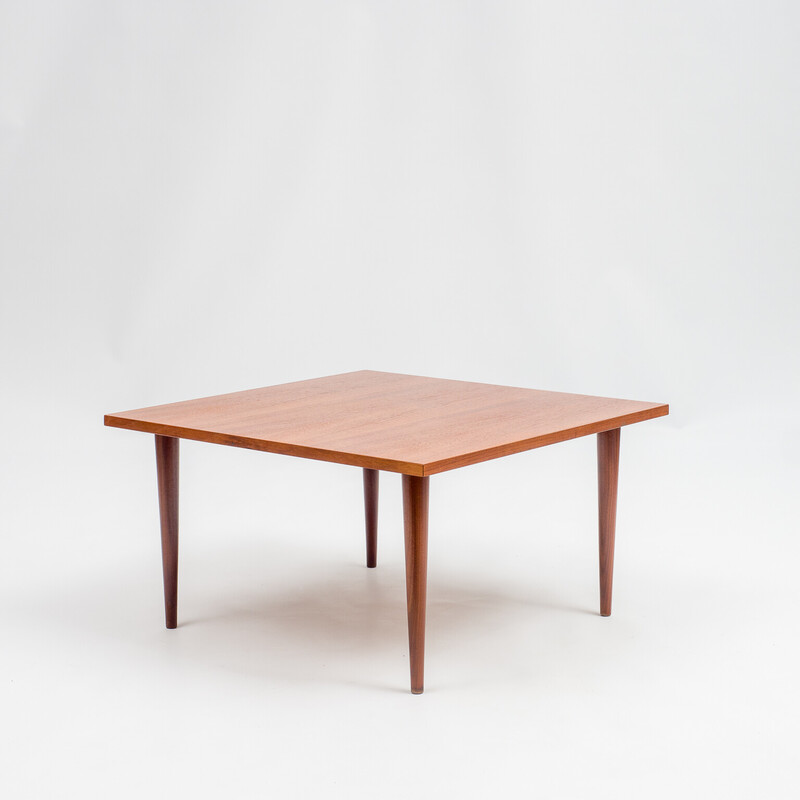 Vintage teakhouten salontafel van Ingmar Relling voor Ekornes, Noorwegen 1960