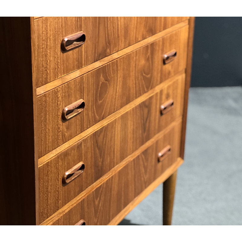Mid century Danish teak chest of drawers, 1960s