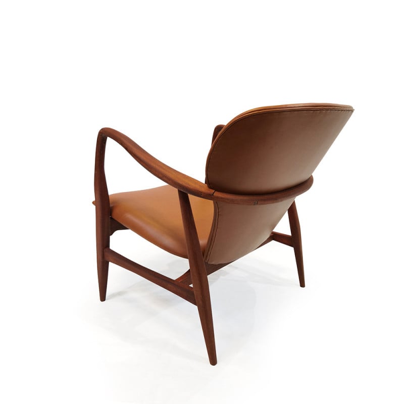Vintage armchair by Arnold Madsen and Henry Schubell for Bovenkamp, Netherlands 1950