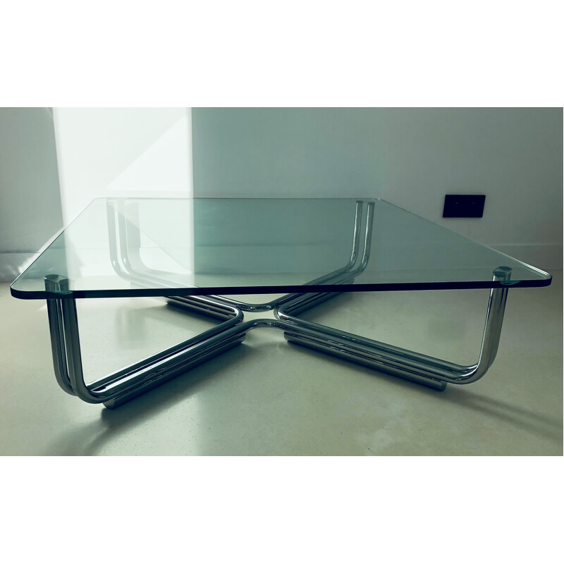Vintage coffee table model 784 by Gianfranco Frattini for Cassina, Italy 1968