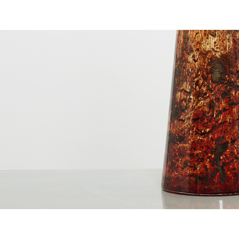 Vintage-Vase aus Muranoglas, 1970