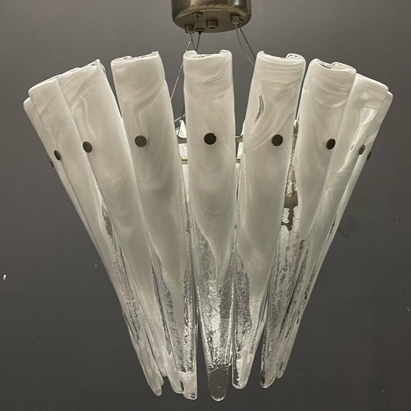Italian vintage La Murrina Murano glass chandelier