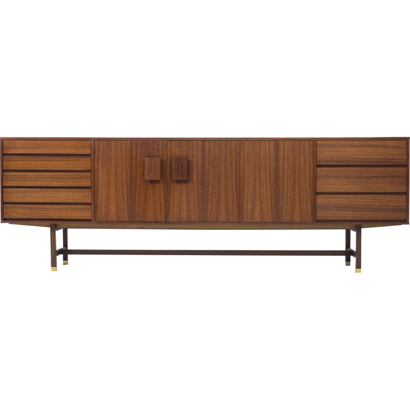 Vintage Inger-250 sideboard em pau-rosa por Inger Klingenberg para Fristho, Holanda 1960