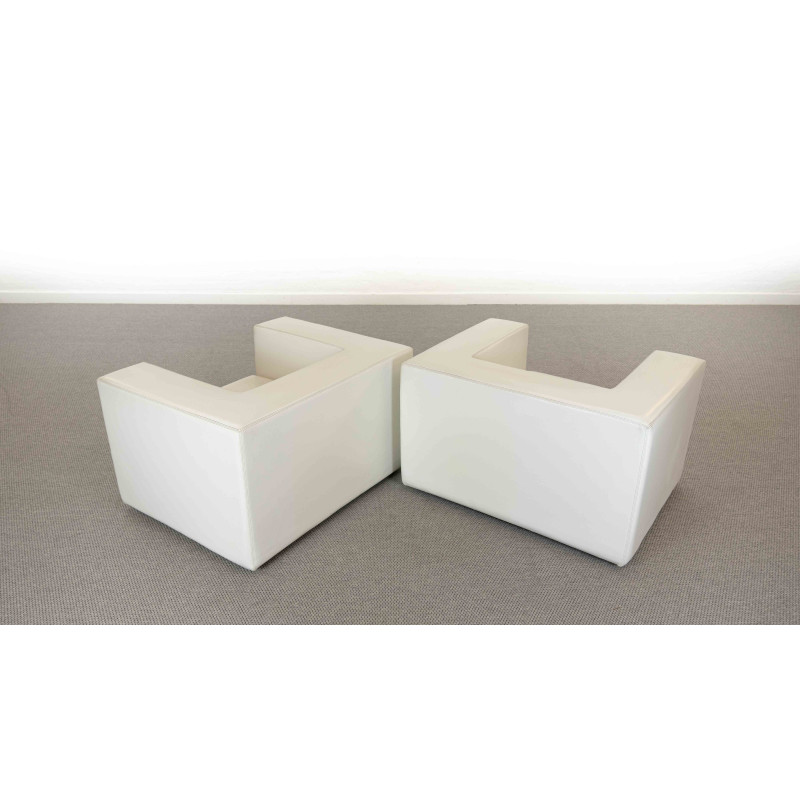 Pair of vintage Throw Away armchairs by Willie Landels for Zanotta, 1965