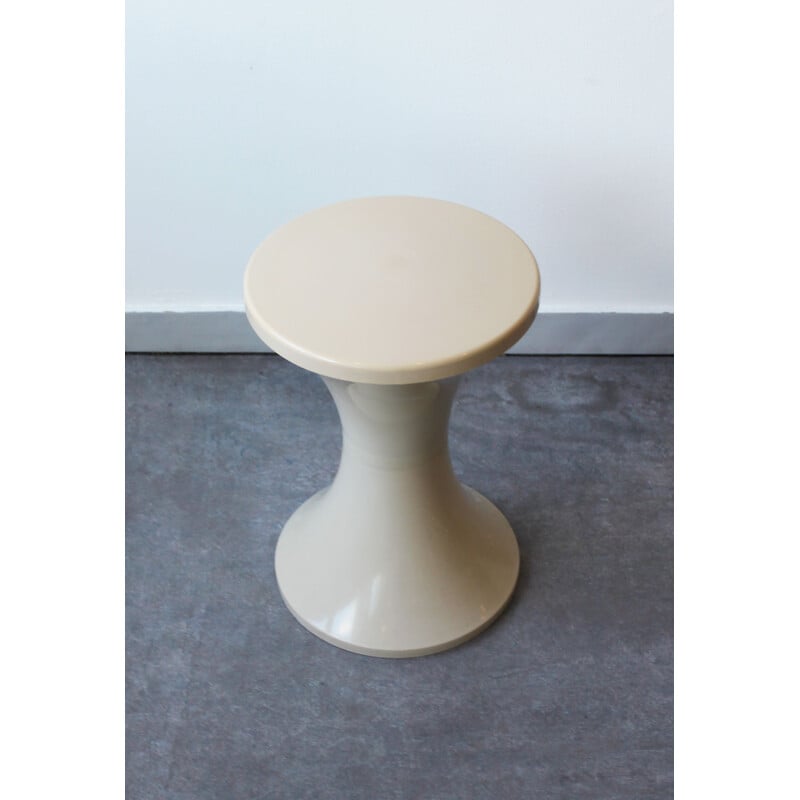 Vintage TamTam stool by Henry Massonnet, France 1980