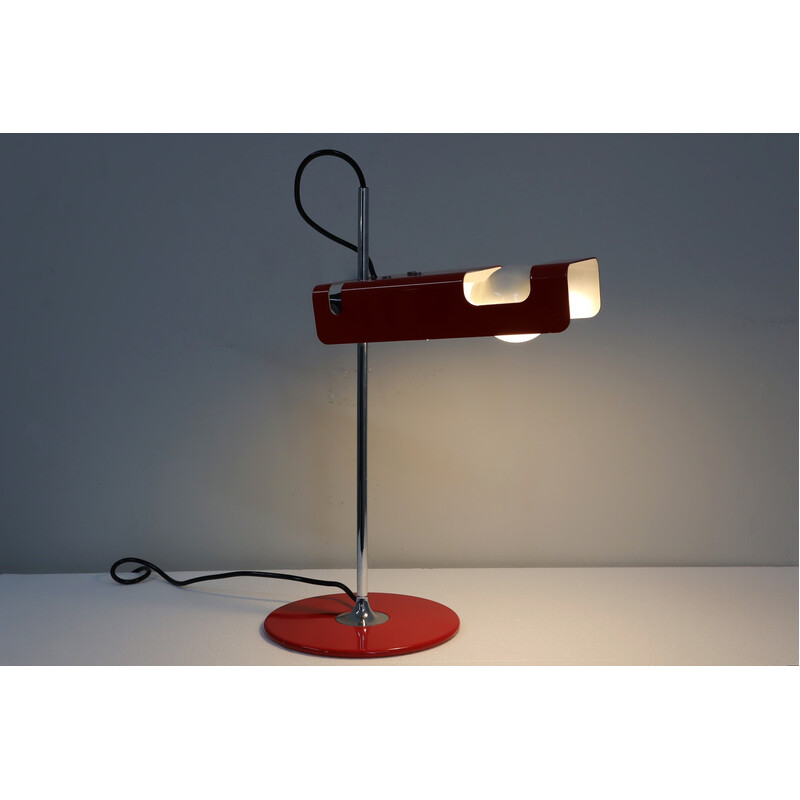 Lampe de table vintage Spider de Joe Colombo pour Oluce, Italie 1970