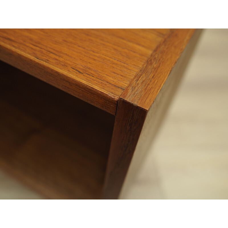 Vintage teak bookcase, Denmark 1970s