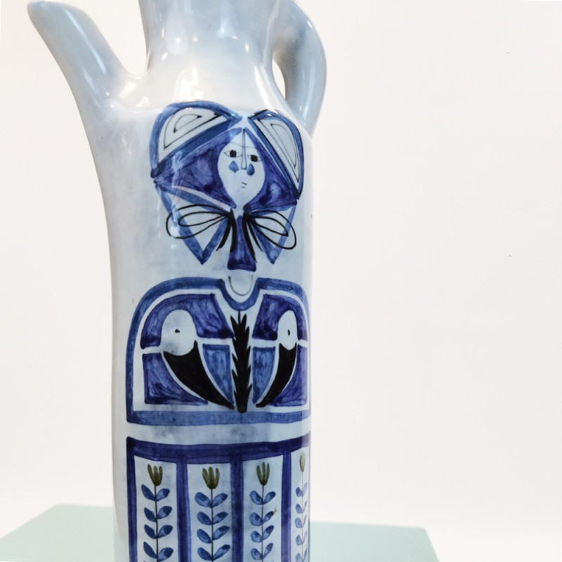 Vaso de cerâmica Vintage de Roger Capron, França, década de 1960