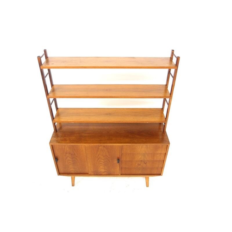 Vintage teak bookcase, Sweden 1960