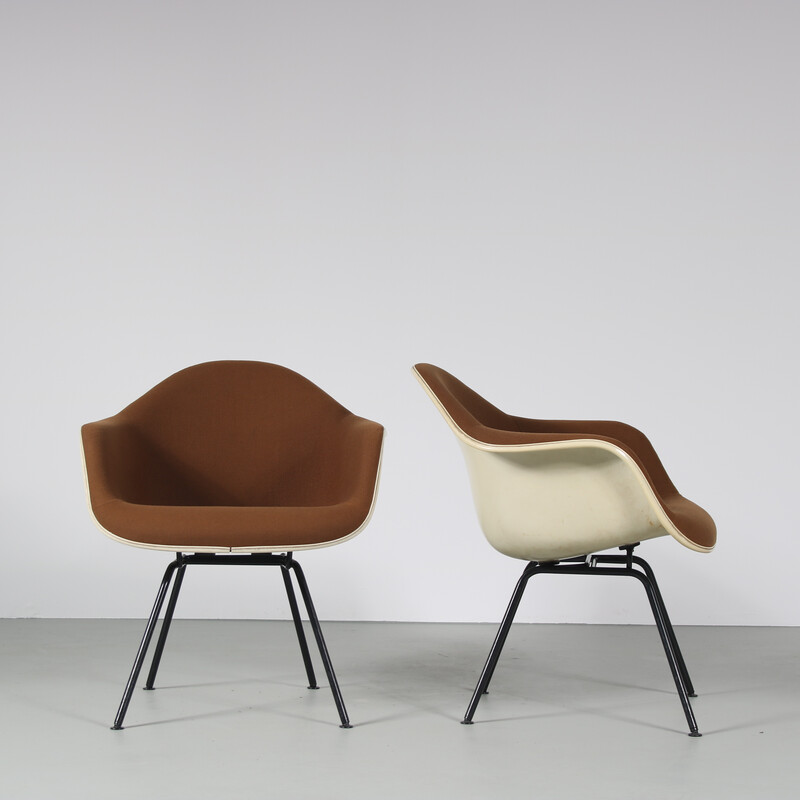 Pareja de sillones vintage de Eames para Herman Miller, EEUU años 60