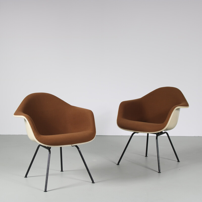 Pair of vintage armchairs by Eames for Herman Miller, USA 1960s