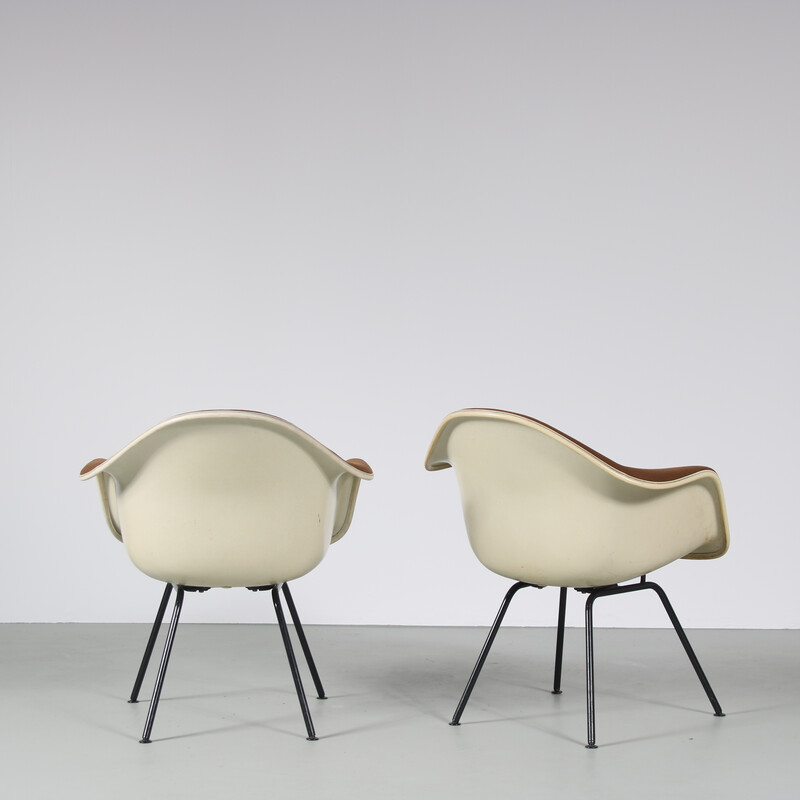 Paar vintage fauteuils van Eames voor Herman Miller, USA 1960