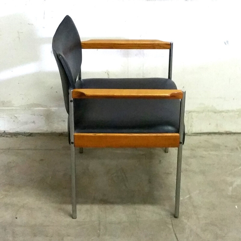 Thereca set of 4 chairs and matching table - 1960s