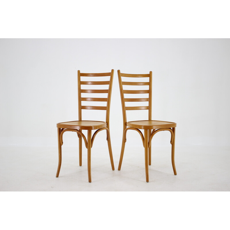 Ensemble de 4 chaises italiennes vintage, 1970