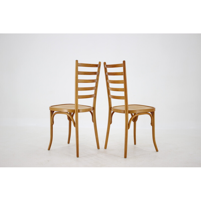 Set van 4 vintage Italiaanse stoelen, 1970