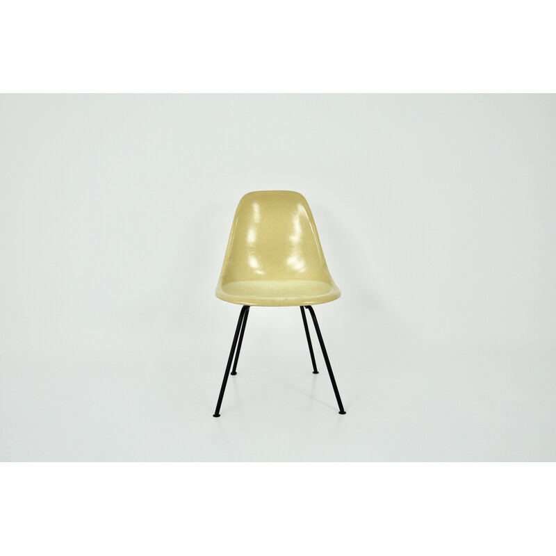 Silla de fibra de vidrio DSX vintage de Charles y Ray Eames para Herman Miller, 1960