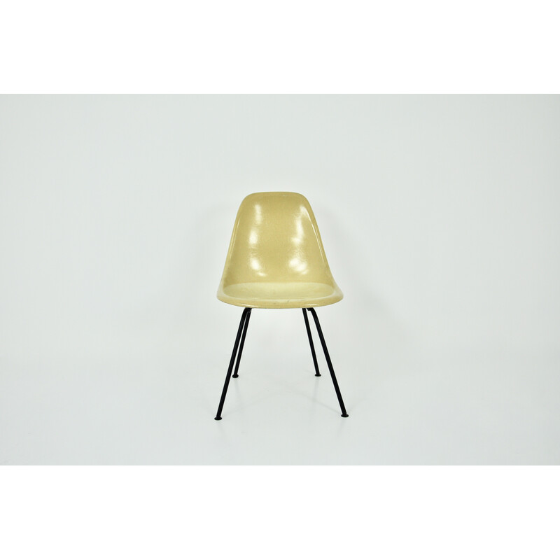 DSX vintage glasvezel stoel van Charles en Ray Eames voor Herman Miller, 1960