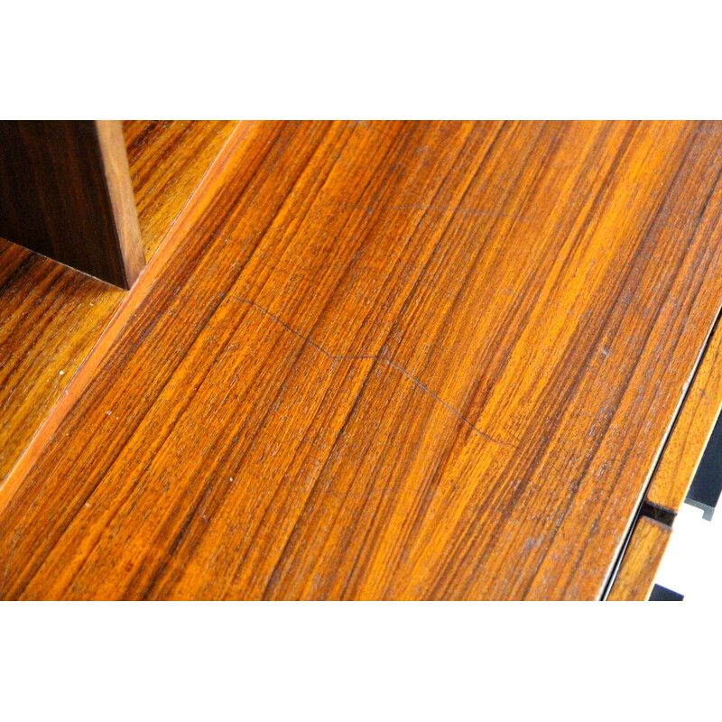 Vintage rosewood bookcase by Ib Kofod Larsen for Faarup Møbelfabrik, Sweden 1960