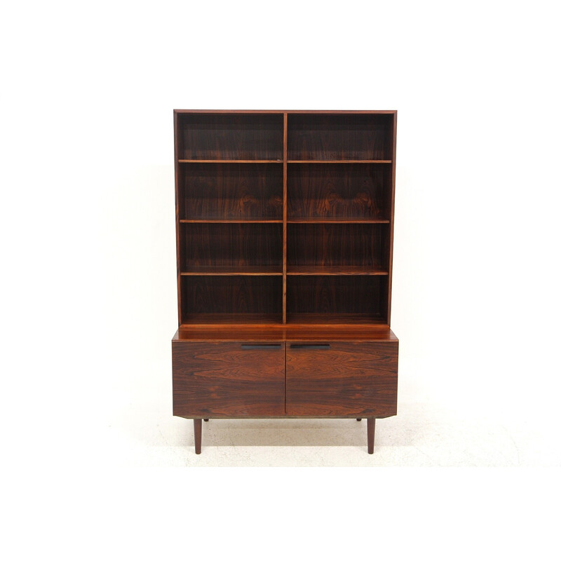 Vintage rosewood bookcase by Ib Kofod Larsen for Faarup Møbelfabrik, Sweden 1960