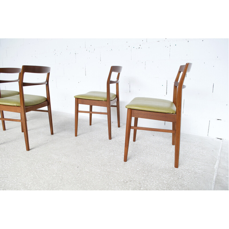 Set of 4 vintage chairs model 430 by Arne Vodder for Sibast, 1960