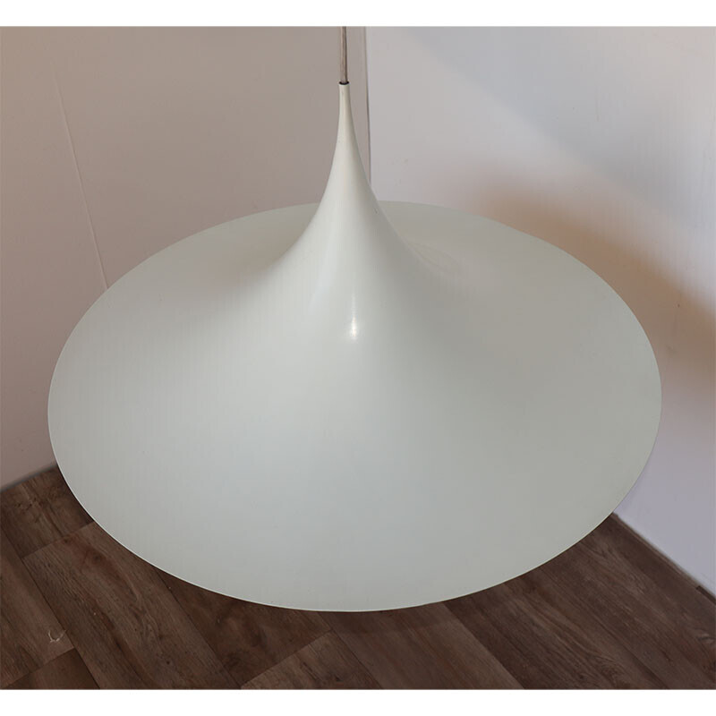 Vintage Semi Maxi pendant lamp by Bonderup and Thorup for Fog and Morup, 1970