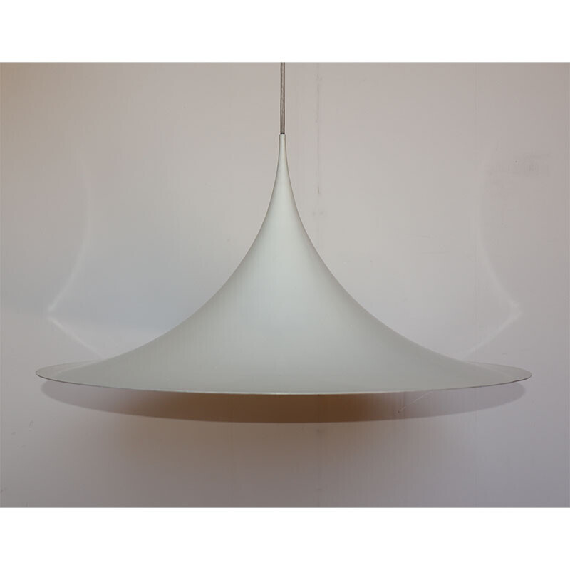 Vintage Semi Maxi pendant lamp by Bonderup and Thorup for Fog and Morup, 1970