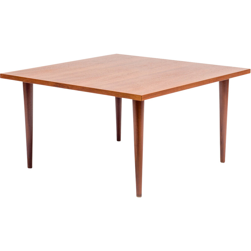 Vintage teakhouten salontafel van Ingmar Relling voor Ekornes, Noorwegen 1960