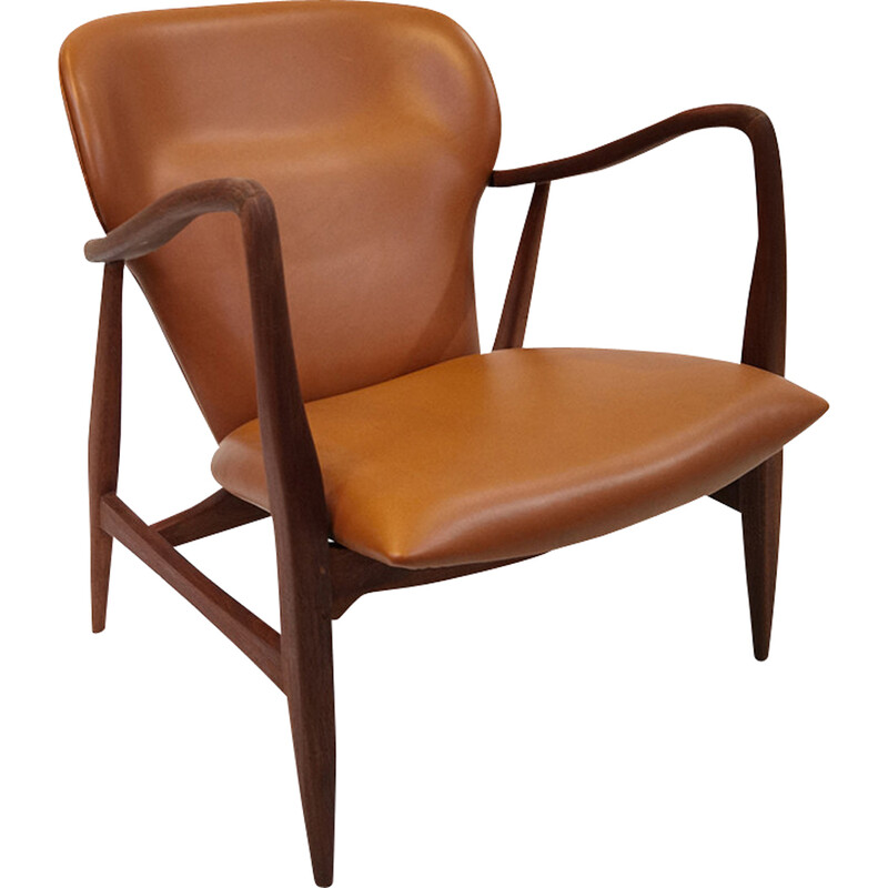 Vintage fauteuil van Arnold Madsen en Henry Schubell voor Bovenkamp, Nederland 1950