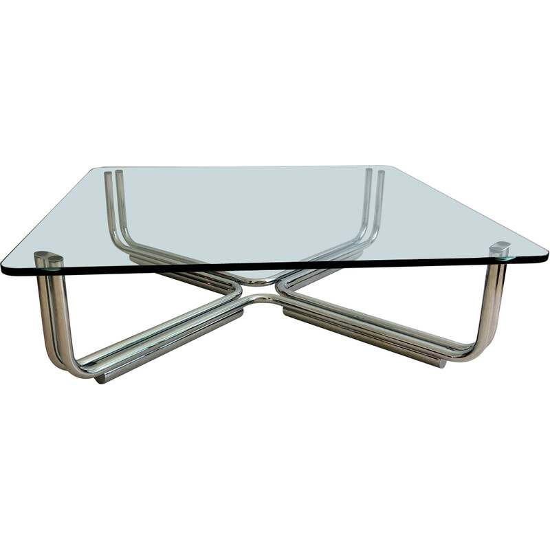 Mesa de café Vintage modelo 784 de Gianfranco Frattini para Cassina, Itália 1968