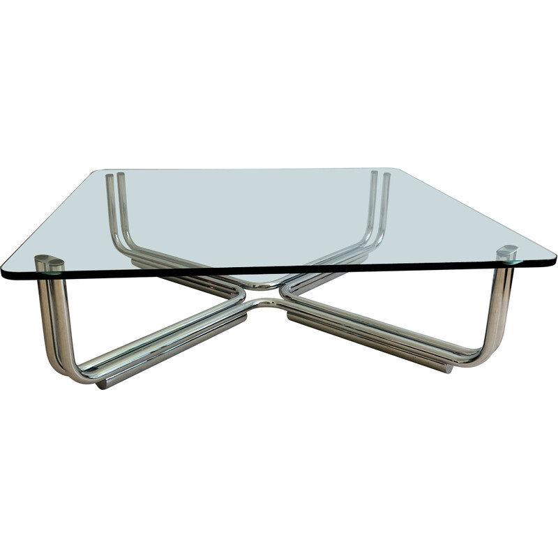 Vintage coffee table model 784 by Gianfranco Frattini for Cassina, Italy 1968