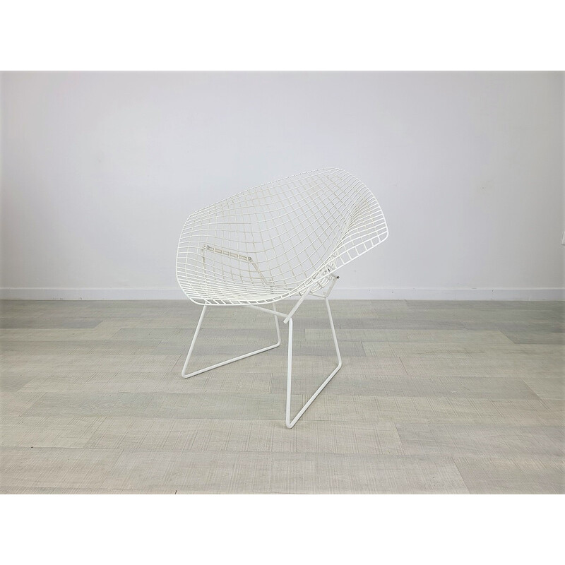 Vintage Diamond armchair by Bertoia for Knoll International, 1970