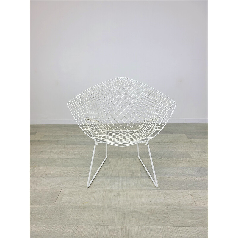 Vintage Diamond fauteuil van Bertoia voor Knoll International, 1970