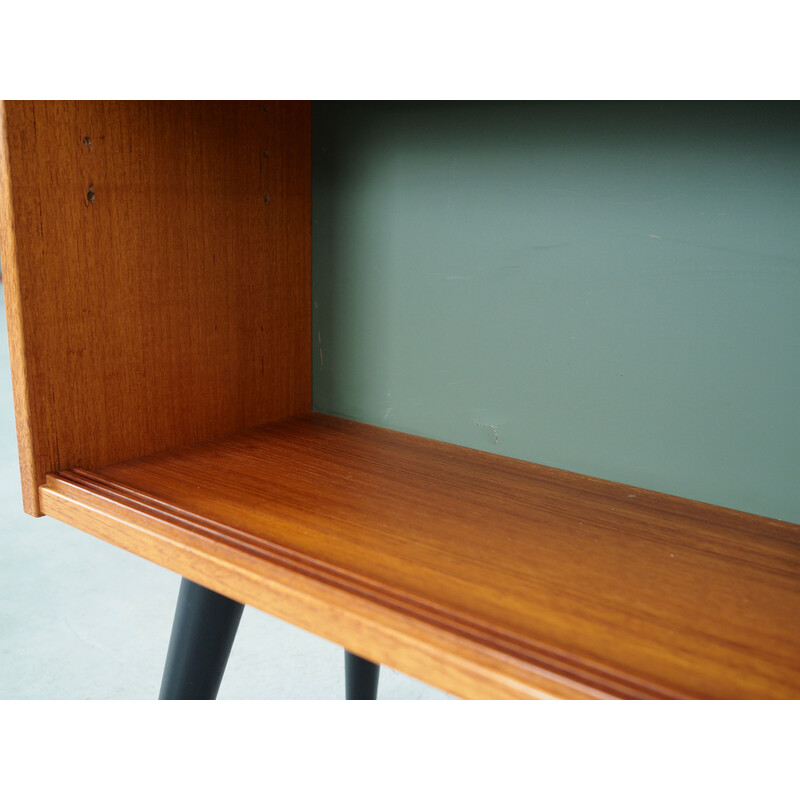 Vintage teak bookcase, Denmark 1970s