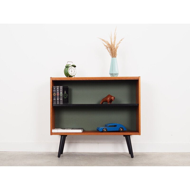 Vintage teak bookcase, Denmark 1970s