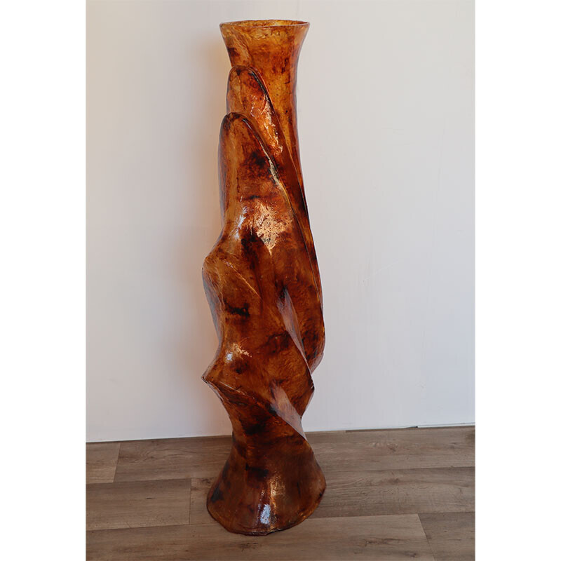 Decorative vintage resin vase