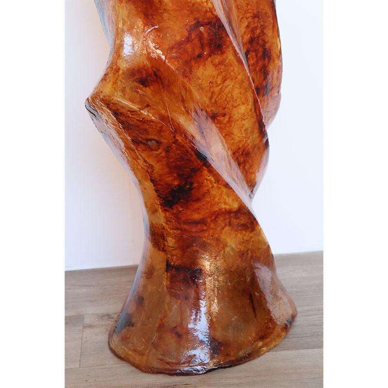 Decorative vintage resin vase