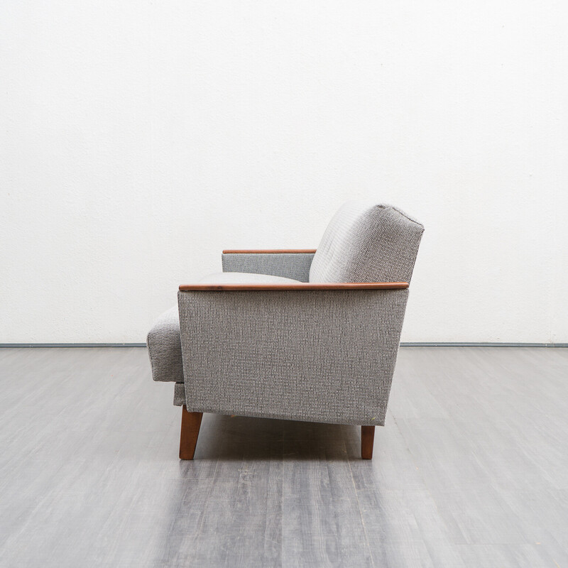 Mid-century sofa with reupholstered, 1960s