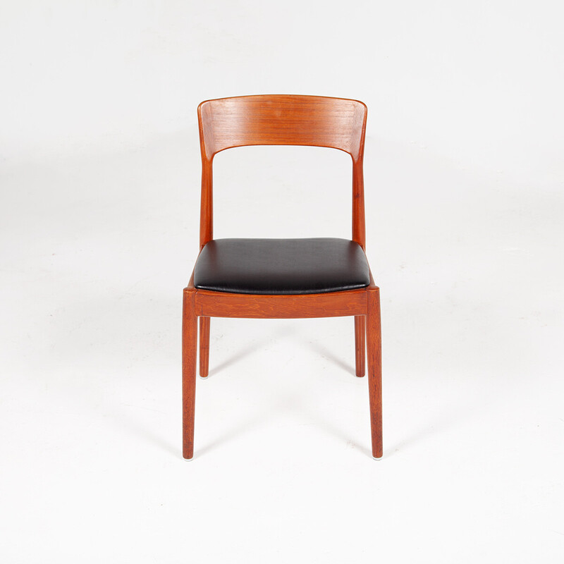 Set of 4 vintage dining chairs by Henning Kjaernulf for Korup Stolefabrik