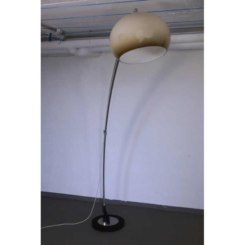 Lampe de bureau allemand en chrome et plastic - 1970