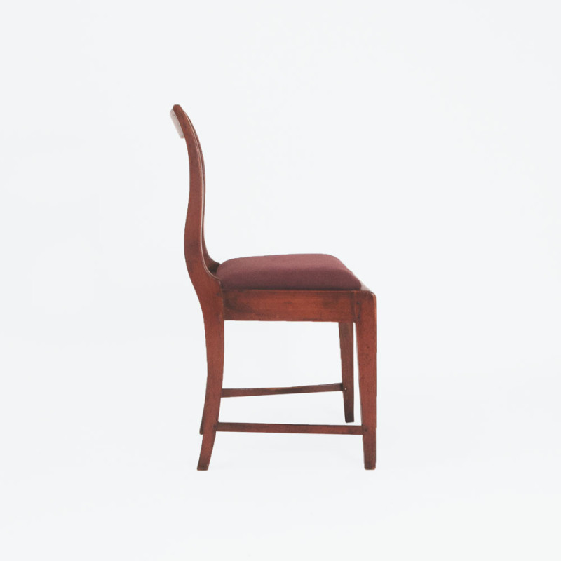 Vintage chair with stained beechwood frame, Denmark 1930s