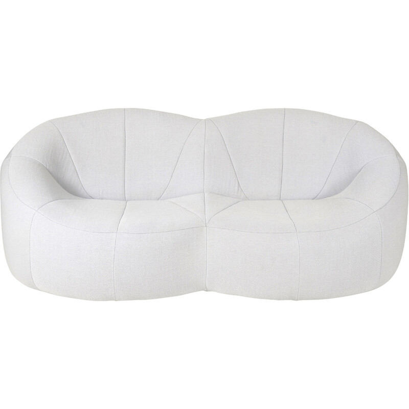 Vintage pompoen bank van Pierre Paulin voor Ligne Roset