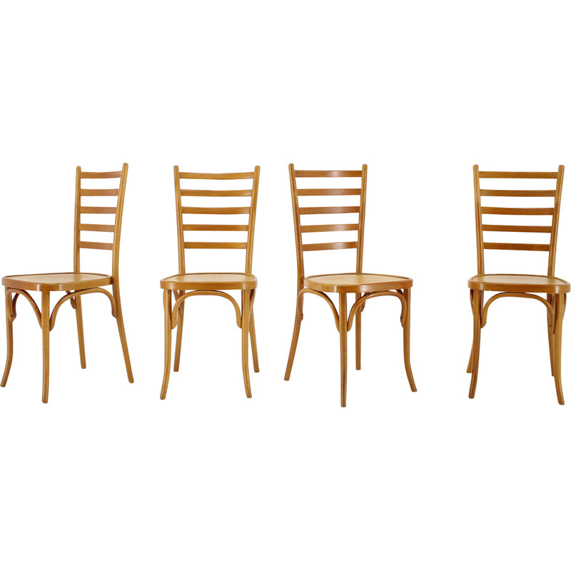 Set di 4 sedie vintage italiane, 1970